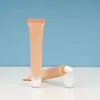 Popular Tubo Suave de PE de 20 ml con Aplicador Angulado a Prueba de Fugas para Labial, Brillo de Labios y Crema para Ojos Tubo Exprimidor