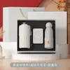 Caixa de Presente de Verão para Presentear, Conjunto de Presente Empresarial, Caneca de Café com Impressão de Logo, Caixa de Presente Souvenir para Eventos Bancários