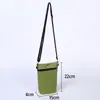 Sacola de papel DuPont com logo personalizado, bolsa transversal para moedas e celular, pequena bolsa de ombro, ecológica, resistente a rasgos, lavável, sacola de papel DuPont