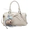 Bolso Cruzado 2026 Bolso Versátil Bolso de Viaje para el Trabajo Bolso Elegante para Mujer Almohada Lazo Nudo Sensación Nicho Nuevo Gran Capacidad
