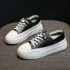 Zapatos Planos Blancos con Grulla de Almohada Dos Usos para Mujer Versátiles 2026 Nuevo Estilo Delgado Primavera/Otoño Slip-On Antideslizantes Casuales Deportivos