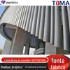 Persianas de Asa de Liga de Alumínio Persianas Tipo Naveta Persianas Articuladas Persianas de Parede Toldo Persianas Decorativas Spray de Fluocarbono