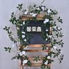 Enredaderas de Rosas, Rosas Trepadoras, Decoraciones para Calefacción Interior, Enredaderas de Flores para Cubrir Paredes, Plantas Verdes