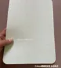 Tapete de Piso de Plástico PVC Branco Puro para Exposições, Vinil de Piso Cinza Creme para Jardim de Infância, Material em Rolo com Superfície Fosca 2.0