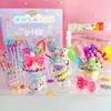 Helado de Crema Infantil Hecho a Mano DIY Simulación Color Nieve Barro Material para Hacer Bolsa Pastel Postre Copa Juguete