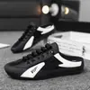 Comércio Exterior Tamanho 47 Plus Size Mocassins Casuais Masculinos Primavera e Verão Leves Planos Sapatos Casuais Tendência Solado Macio Slip-On Sapatos Masculinos