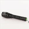 Hebilla de bolígrafo doble T6 linterna de luz fuerte recargable LED CREE linterna de zoom telescópico de largo alcance alta potencia 10W