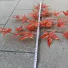 Decoración de hoja de higuera de alta simulación hojas de ingeniería de jardín pegamento de hojas ramas falsas ramas grandes venta al por mayor plantas verdes