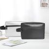 Bolsa Satchel Personalizada Pu Camada Dupla Feminina e Masculina Bolsa de Cosméticos Clutch Multifuncional Bolsa de Viagem Impermeável Bolsa de Armazenamento para Artigos de Higiene Pessoal