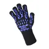 Guantes Anti-Quemaduras de Aramida Resistentes a Altas Temperaturas de 500 Grados para Barbacoa Amazon, Aislantes del Calor, Retardantes de Llama, Ignífugos, Guantes de Silicona de Doble Capa para Hornear