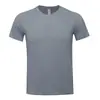 Traje Deportivo de Camiseta Nueva con Cuello Redondo para Hombres y Mujeres 2026, Seda de Hielo de Secado Rápido, Estilo Delgado de Verano, Se Puede Agregar Impresión de Logo