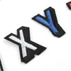 Etiqueta Bordada por Computadora Parche Adhesivo Accesorios para Ropa Insignia de Tela con Letra Inglesa Etiqueta de Tela Pegatina de Tela Bordada