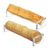 Bandeja de acrílico escandinava para macarons, suporte para confeitaria, sobremesas, festa, sobremesas, suporte transparente para exposição, rack de exposição