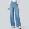 Jeans Amazon Skinny de Perna Reta com Cintura Cruzada, Malha Elástica Cat-Eye, Efeito Emagrecedor e Drapê