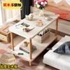 Gabinete Lateral de Sofá Mesa Pequeña Mesa de Centro Mesa Auxiliar Apartamento Pequeño Estante de Almacenamiento Simple Nueva Mesa de Noche Mesa de Sofá