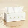 Papel de Tejido Bosque de Bambú y Caña de Azúcar, Doble Uso para Seco y Húmedo, Paquete Grande de 100 Hojas, Toallas Faciales, Paquete Familiar, Amigable con la Piel, Engrosado