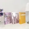 Libros Falsos Minimalistas Estilo Ins, Libros Decorativos, Libros de Simulación en Inglés de Moda Moderna, Libros Prop de Revistas Creativas, Adornos Decorativos Suaves