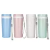 Nuevo vaso de agua de plástico de gran capacidad con cuerda para colgar para estudiantes y niños regalo publicitario vaso de agua con logo vaso de agua