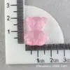 Clipes para el Cabello con Purpurina de Gelatina Caseros DIY Accesorios de Resina para Manualidades Oso de Peluche para Niños Material para Accesorios del Cabello Pegamento de Crema Funda para Teléfono Móvil