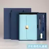 Cuaderno A5 Set de Negocios Bloc de Notas Cuaderno Diario de Reuniones Simple Personalizado Oficina de Negocios