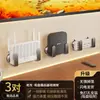 Estante de Colocación para Router con Ventosa, Soporte de Almacenamiento Wifi Inalámbrico sin Taladro, Estante de Pared