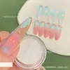 Shanna. Pó Iluminador de Alta Transparência para Nail Art, Pó de Cristal de Alto Brilho, Pó Espelho Mágico, Unhas Usáveis, Acessórios para Unhas DIY