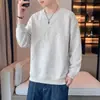 [Sudadera talla grande M-8XL] Nueva colección 2026, con un diseño tridimensional y estampado, sudadera de otoño para hombre, talla grande, corte holgado