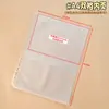 Bolsa de Almacenamiento para Carpeta de Pegatinas A5A6, Libro de Almacenamiento de Pegatinas de PVC Categorizado, Cinta Adhesiva para Pegatinas, Bolsa de Accesorios para Libro de Almacenamiento de Planificador