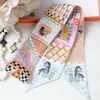 Mango de Bolsa Nuevo Cinta para Bolsa Bufanda Cuerda de Estrella Goma para el Cabello Cinta para la Cabeza Bufanda Pequeña Multifuncional de Sarga de Seda para Mujeres