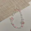 Ins Lindo Cordón Estrella DIY Colgante de Cuentas para Teléfono Móvil Cadena para Cámara de CCD Colgante de Muñeca