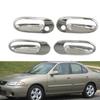 Adecuado para Sunny Sentra 180 2002 Sentra Sunshine Cubierta del Tazón de la Puerta Piezas de Decoración para Coche