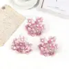 Grampo de Cabelo de Hortênsia Simulada Headdress DIY Guirlanda Acessórios de Tecido Adereços de Decoração para Casa Grampo de Flor Acessórios de Cabelo