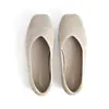 Zapatos para Mujer Estilo Nuevo Punta Cuadrada Zapatos Bajos Poco Profundos de Tacón Bajo Zapatos Planos Transpirables Tejido Fly Europeo y Americano Zapatos de Princesa sin Cordones