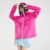 Ropa Ligera de Protección Solar Estilo Montaña para Mujeres en Verano Protección UV Upf50+ Ropa para la Piel al Aire Libre para Hombres Ropa de Protección Solar Transpirable de Seda de Hielo