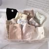 Ropa interior de cintura alta con giro sin costuras para mujer, de una pieza, sin costuras, de talla grande, para chica gordita, color caramelo, pantalones cortos triangulares juveniles