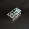 Estante para tubos de ensayo de acero inoxidable estante para tubos de centrífuga apertura 13 14 16 17 19 21 23 25 27 30 32 mm