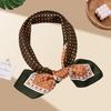 Atacado Transfronteiriço Lenço Quadrado 70cm Seda Imitação Xadrez Moda Lenço de Cabeça Lenço de Pescoço Versátil Xale Lenço Decorativo de Seda Mulheres de Alta Qualidade