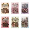 Serie de Colección Moyuan & Dream Dance Flower Pavilion Paquete de Pegatinas 40 Pegatinas Vintage para Decoración de Diario