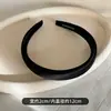 Diadema de Satín de Color Sólido Estilo Coreano para Mujer 2025 Nueva Banda para el Cabello para Lavarse la Cara Pasador de Cabello Alto Accesorio de Cabello de Moda