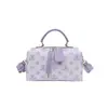 Fornecimento Direto da Fábrica Atacado de Bolsas Femininas, Bolsa Boston Almofada com Relevo de Luxo de Nicho, Bolsa de Ombro Transversal Moderna e Estilosa
