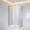 Oferta Especial del Fabricante: Mampara de Ducha sin Marco, Separación Seco-Húmedo para Baño, Puerta de Vidrio Semi-Divisoria para Baño
