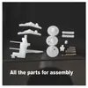 Kit de Desaceleración para Mini Ornitóptero Motor Coreless de 6 mm Motor sin Escobillas Alas de Plástico