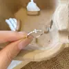 Anillo Cruzado de Diseño de Nicho Estilo Retro para Mujer, Lujo Ligero y Sensación de Alta Gama, Anillo Abierto, Anillo Único y Hermoso para el Dedo Índice