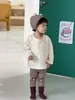 Ropa de Otoño para Niños Estilo Coreano Ropa Infantil 2026 Nueva Ropa para Niños Estilo Otoño Conjunto de Camiseta y Pantalones de Rayas para Niños
