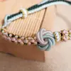 Pulseras Tejidas a Mano con Cordones Tejidos a Mano de Ocho Hilos para Hombres y Mujeres, Joyería DIY Desmontable, Personalizable