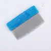 Pente de ferro sem prender aço inoxidável trama densa fileira única resistente universal espessado fábrica têxtil pente de agulha dentes ultradensos