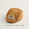 Chapéus de Bebê para Primavera e Outono, Bonés Jeans Estilo Coreano para Meninos e Meninas, Chapéus de Artista para Outono e Inverno, Boinas Infantis da Moda
