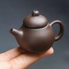 Mini bule roxo pequeno pode ser levantado para jogar a ponta do dedo pote chá de estimação jogar kung fu acessórios de chá ornamentos fabricantes fornecimento direto