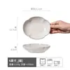 Prato Decorativo de Cerâmica para Frutas de Alta Qualidade, Prato Doméstico de Osso Injetado, Prato para Molho de Mergulho para Hot Pot, Louças para Atacado, Prato para Bolo