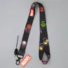 Cordón para Teléfono Móvil Colgante de Dibujos Animados Lindo para Colgar en el Cuello Banda Ancha Plana Tejida Set de Tarjetas Placa de Pecho Transferencia Térmica Dibujos Animados de Sanrio